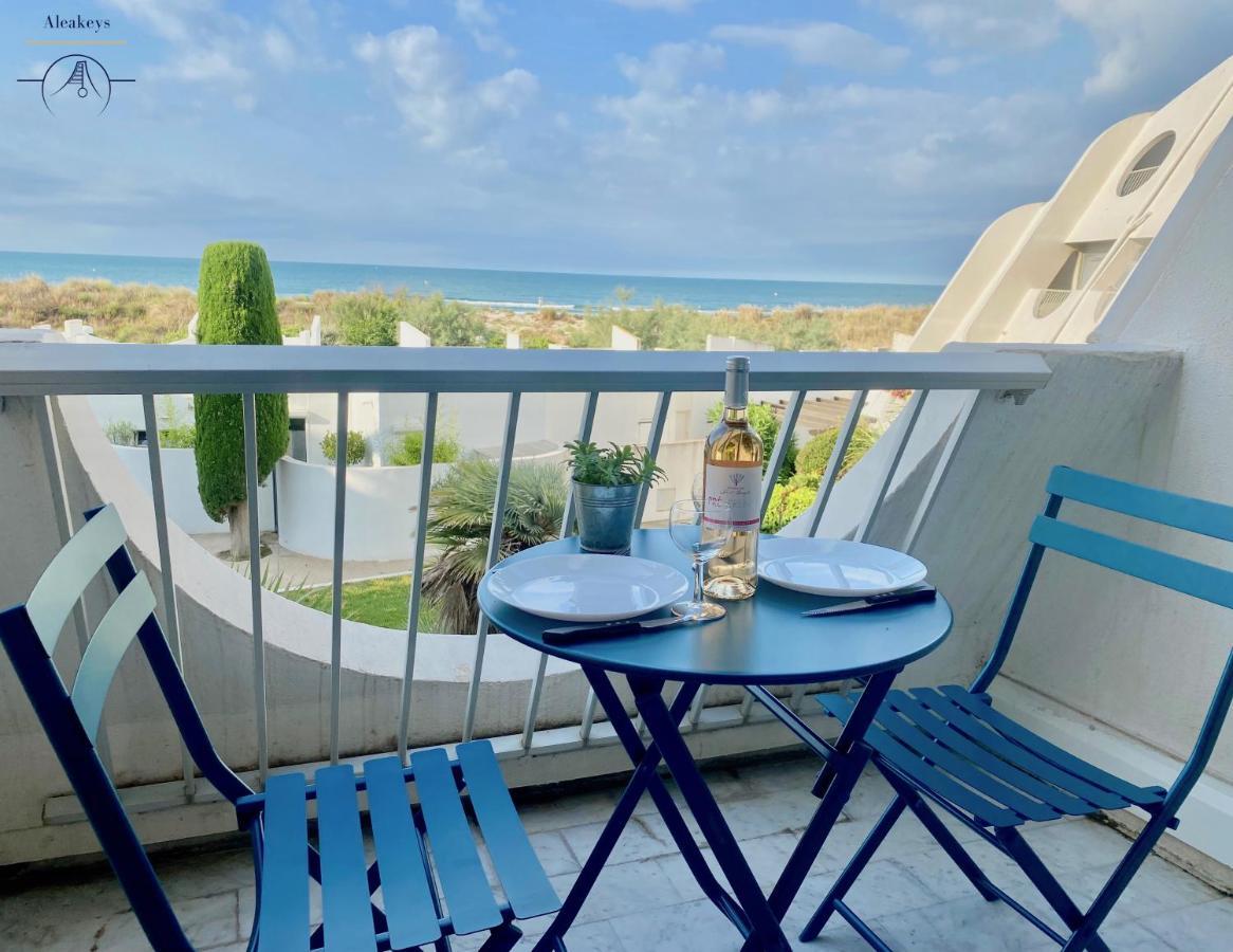 Le Meridien, Beau Studio 3 Etoiles, Vue Mer, Piscine, Wi Fi Et Parking Prive ลา กร็องเดอ-ม็อต ภายนอก รูปภาพ