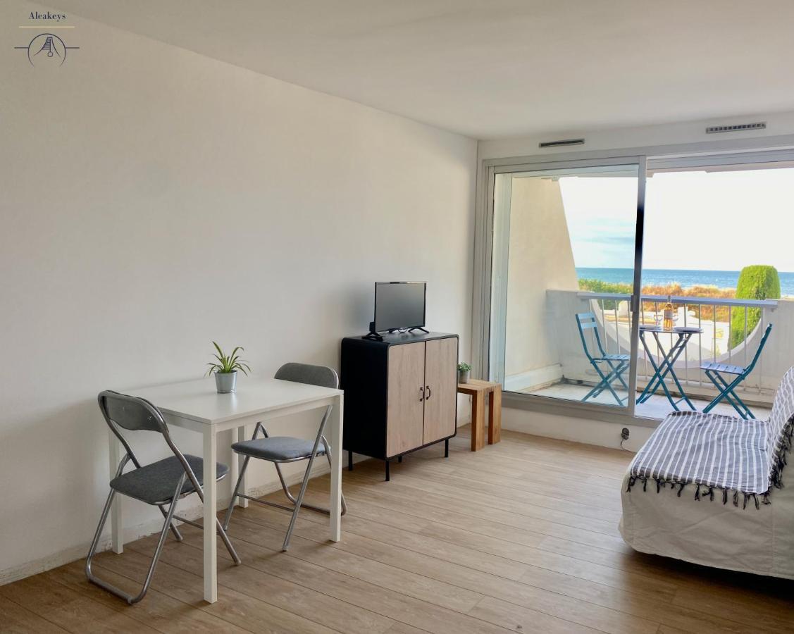 Le Meridien, Beau Studio 3 Etoiles, Vue Mer, Piscine, Wi Fi Et Parking Prive ลา กร็องเดอ-ม็อต ภายนอก รูปภาพ